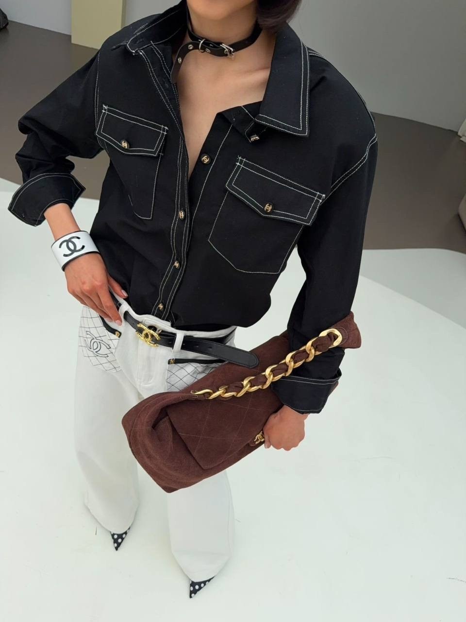 повседневная рубашка,рубашка черная,рубашка с карманами,рубашка модная,рубашка