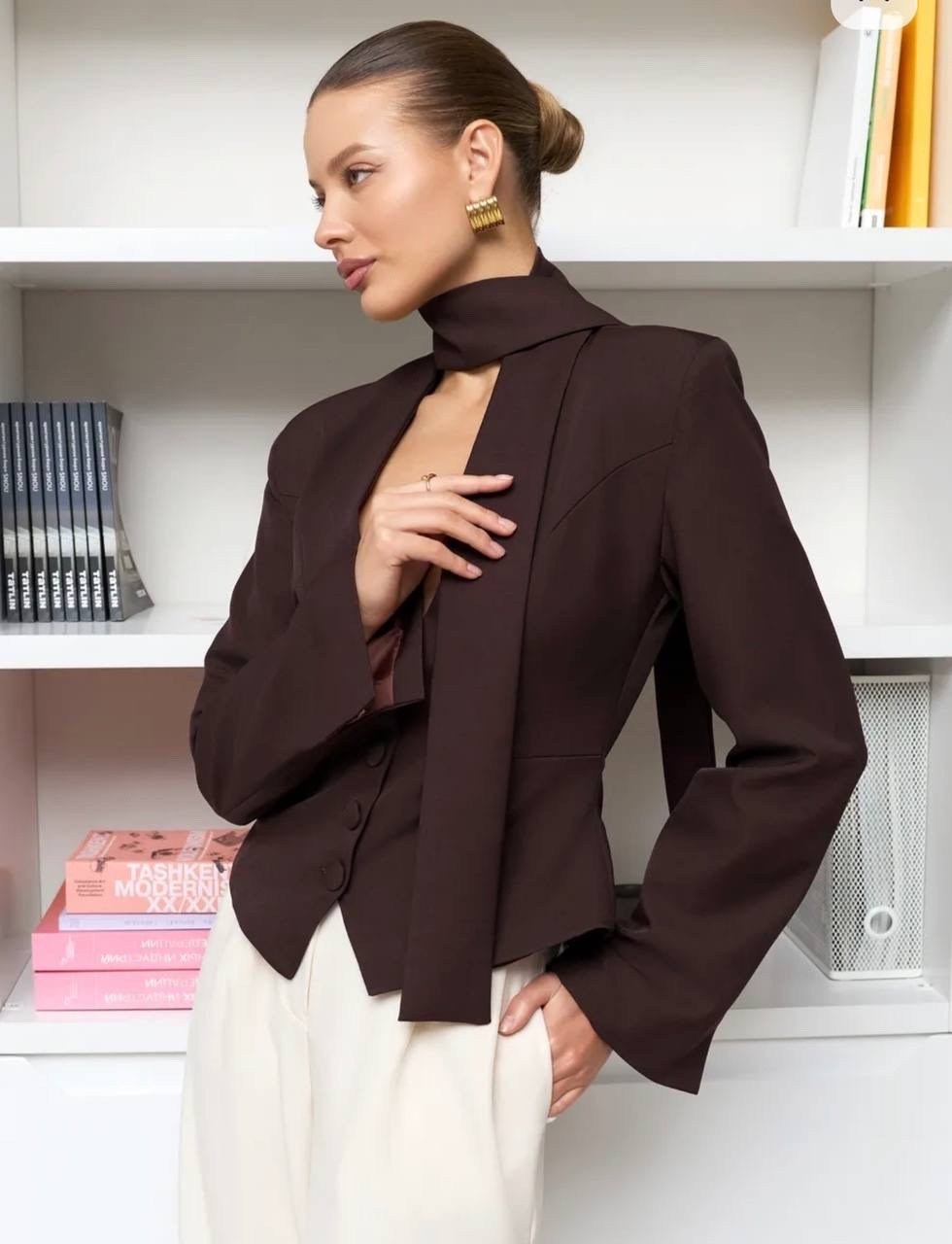 жакет,жакет приталенный,пиджак женский коричневый,пиджак,женские пиджаки