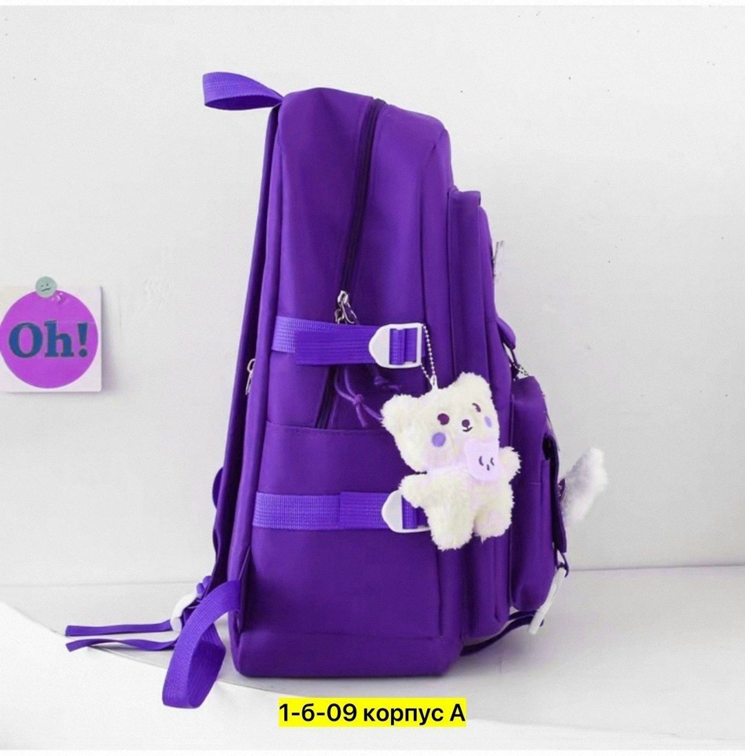 школьный рюкзак,школьный рюкзак для девочки подростка,рюкзак школьный для девочек,фиолетовый рюкзак для школы,комплект школьный рюкзак