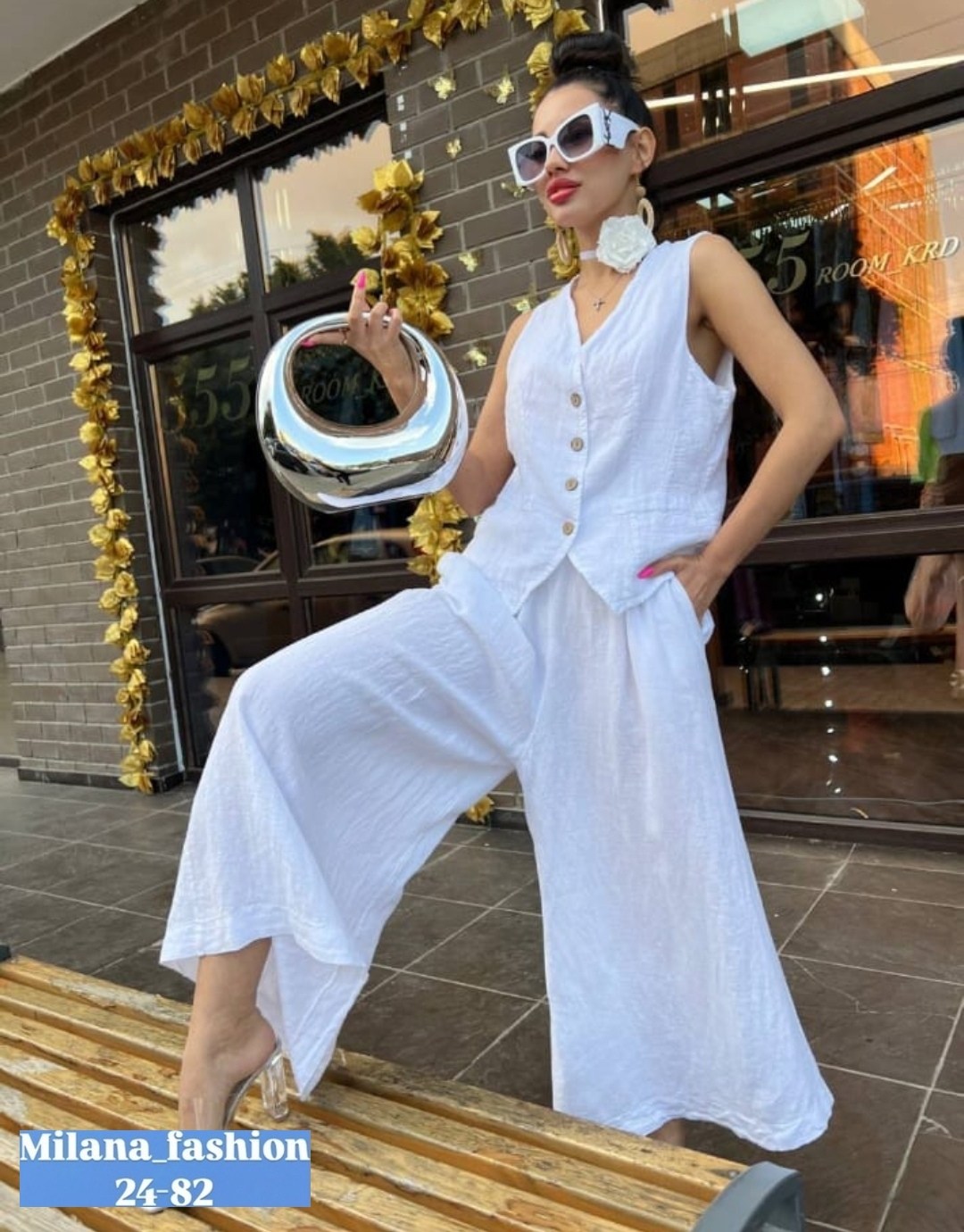 джинсовый костюм брючный палаццо с жилетом vera nova,джинсовый костюм брючный палаццо с жилетом vera nova 327890108,джинсовый костюм брючный палаццо с жилетом vera nova цвет синий,джинсовый брючный ко