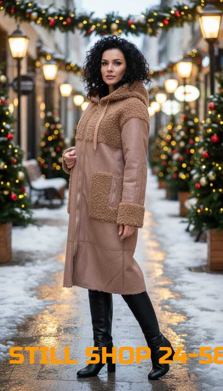 дубленка женская,зимняя дубленка,женская верхняя одежда,искусственная дубленка,двухсторонняя дубленка