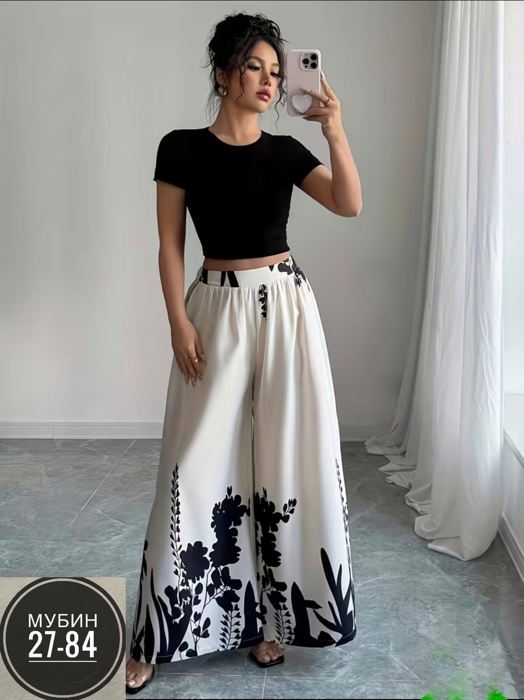 женские широкие брюки,шифоновые брюки,брюки палаццо широкие зебра jnestyle,широкие брюки,женские брюки палаццо