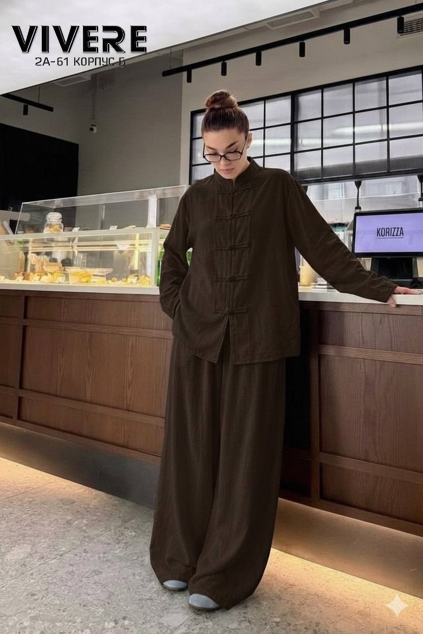 костюм женский брючный,традиционные китайские костюмы,костюм китайский,двойка костюм с брюками,летний брючный костюм двойка saboor