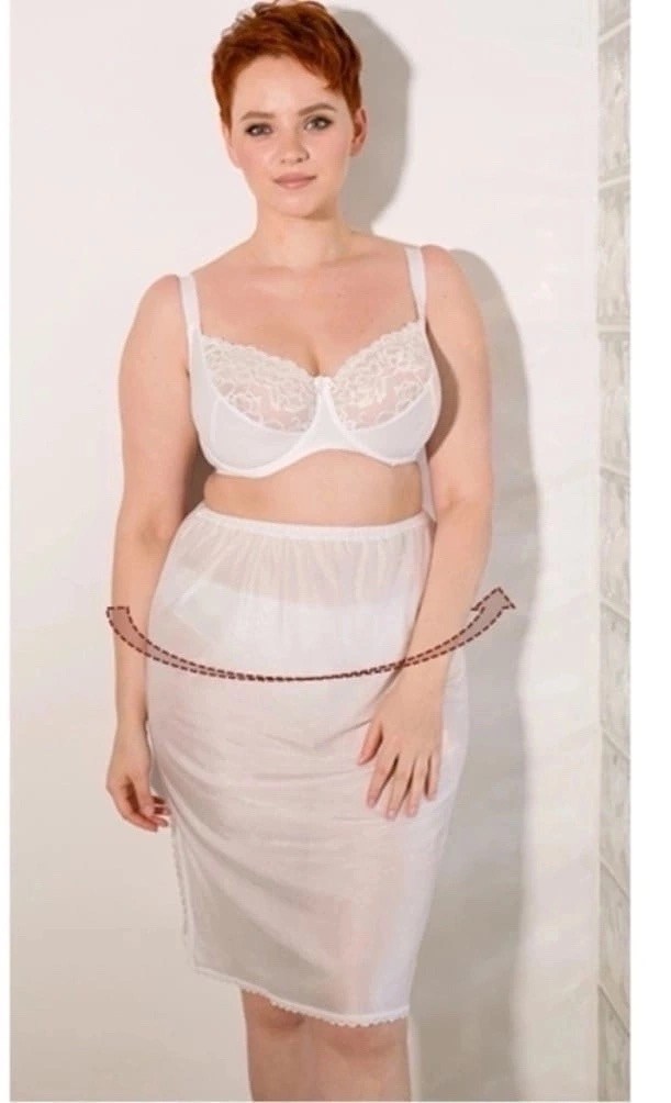 подъюбник женский под платье нижняя юбка больших размеров,женская нижнее белье,подъюбник женский под платье нижняя юбка больших размеров цвет белый,подъюбник женский,корректирующее белье