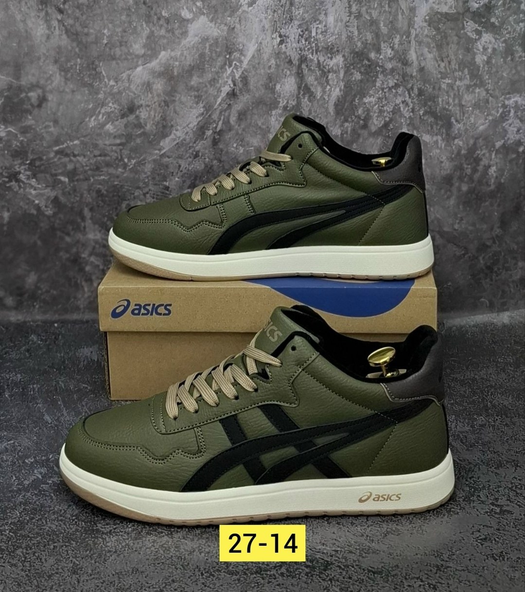 ,кроссовки мужские asics,кроссовки асикс хаки,кроссовки повседневные,кроссовки хаки