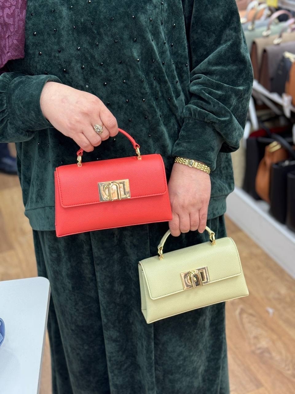 сумка furla,сумка furla 1927,женская светло-зеленая сумка furla 1927 furla,furla мини-сумка 1927 зеленый,furla маленькая сумка через плечо 1927, зеленый