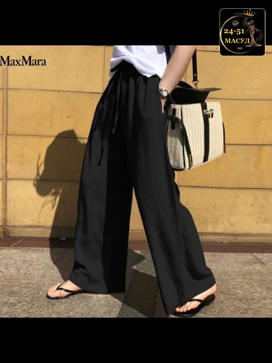 брюки палаццо из льна женские,женские винтажные хлопковые широкие брюки,женские повседневные льняные широкие брюки,женские широкие брюки,брюки женские льняные с широкими штанинами