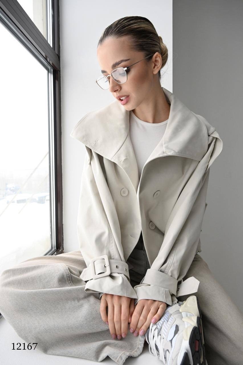 куртка тренч,куртка с карманами,легкая куртка,куртка женская,короткий тренч