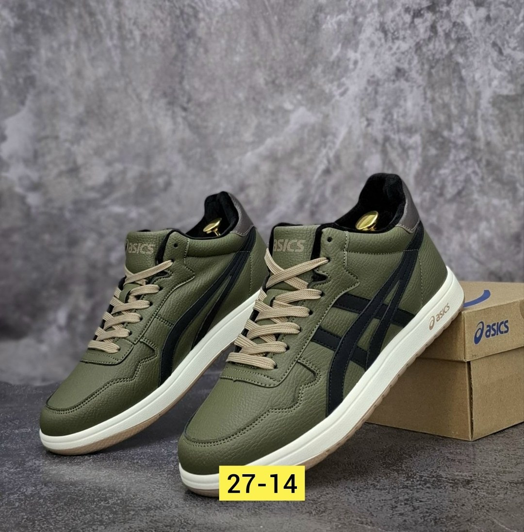 ,кроссовки мужские asics,кроссовки асикс хаки,кроссовки повседневные,кроссовки хаки