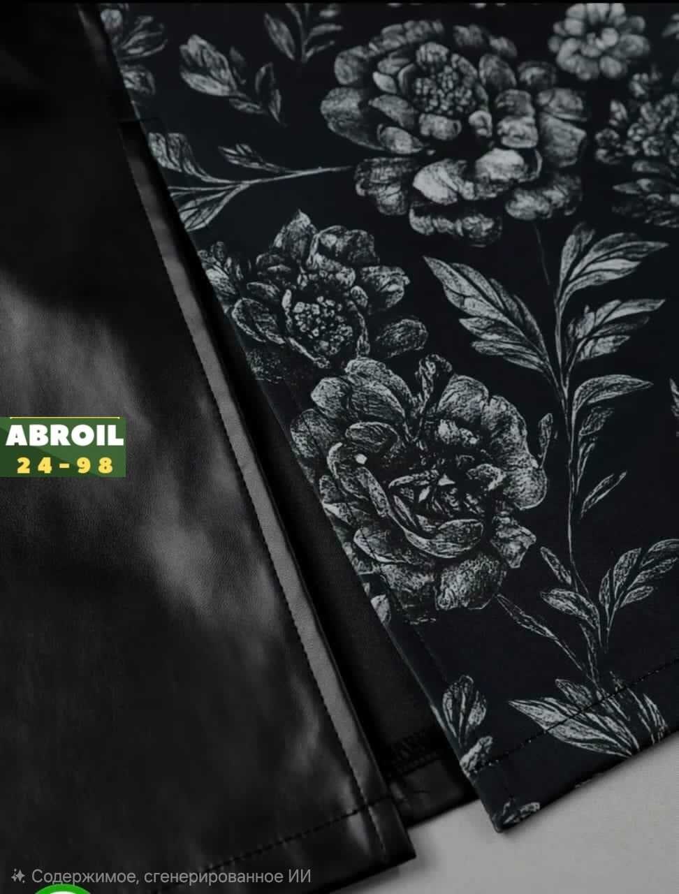ткань черная,ткань,магазин тканей на кустодиева 17,ткань с цветочным принтом,ткани для платьев