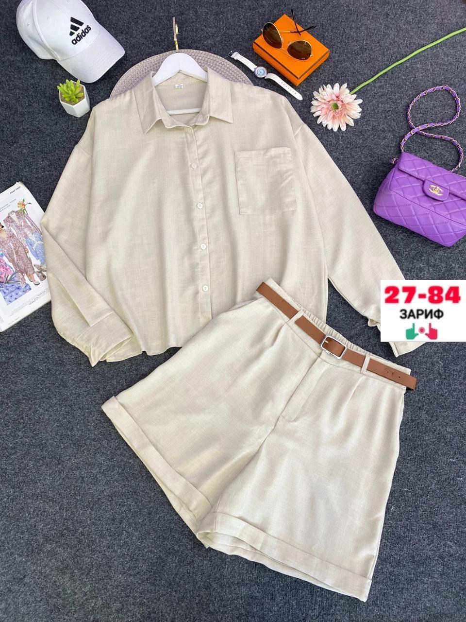 костюм двойка женский летний,костюм двойка летний женский с шортами и рубашкой,повседневный костюм,женские костюмы,костюм классический