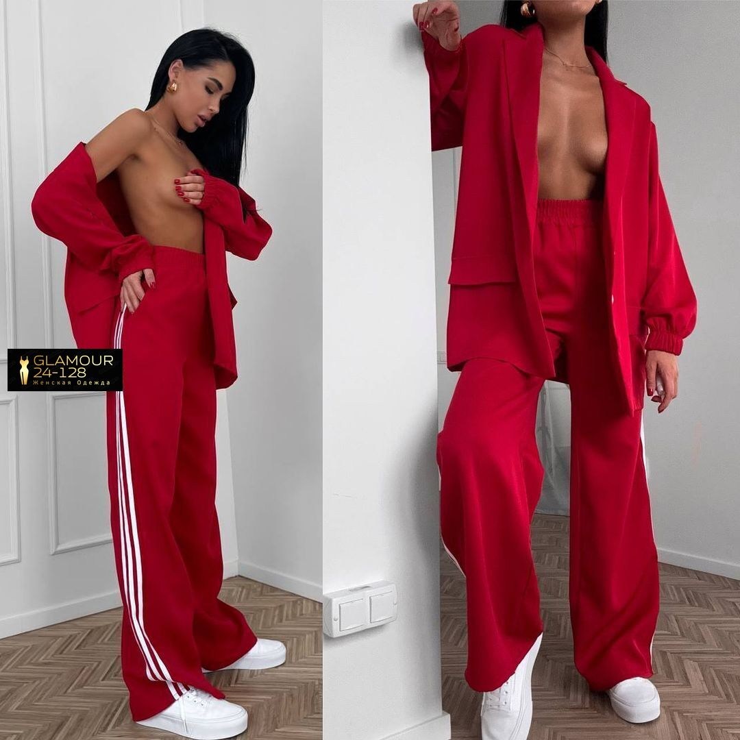брючный костюм двойка в стиле спорт-шик,костюм двойка,модные костюмы,костюм женский,брючный костюм
