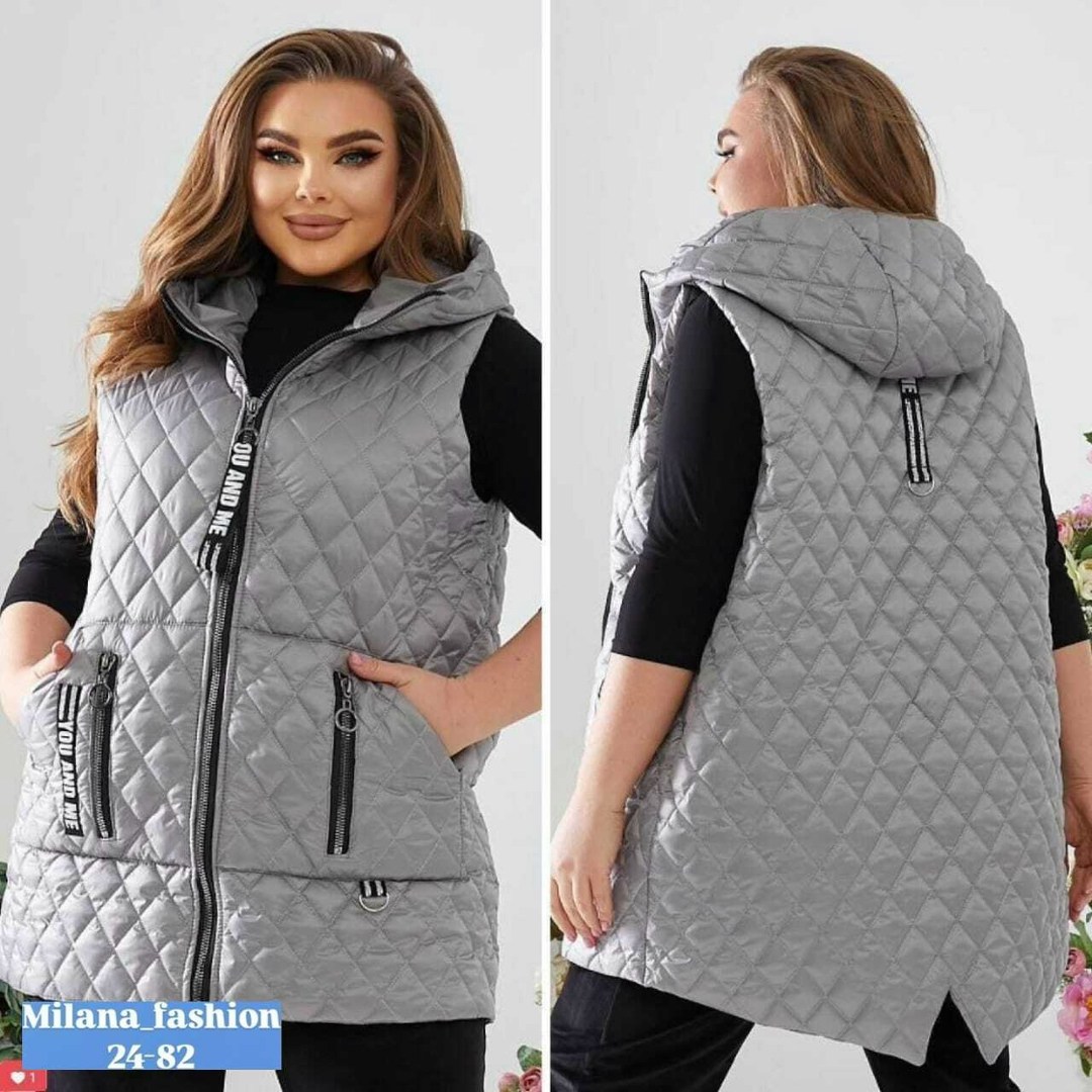 жилет на синтепоне,женская жилетка больших размеров,жилетка женская демисезонная,демисезонная жилетка,стеганый жилет больших размеров