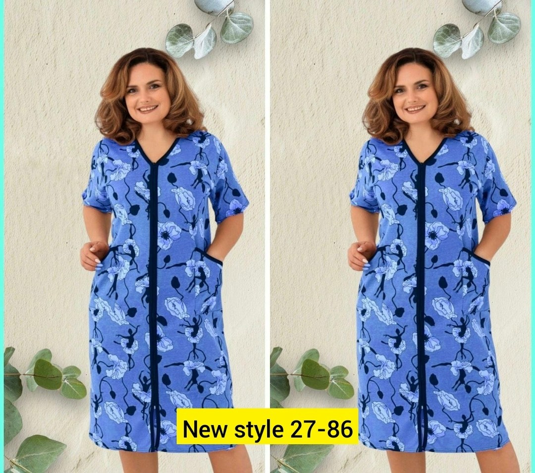 халат женский,халат домашний женские,халат легкий,халат женский трикотаж,халат женский 53519 какао