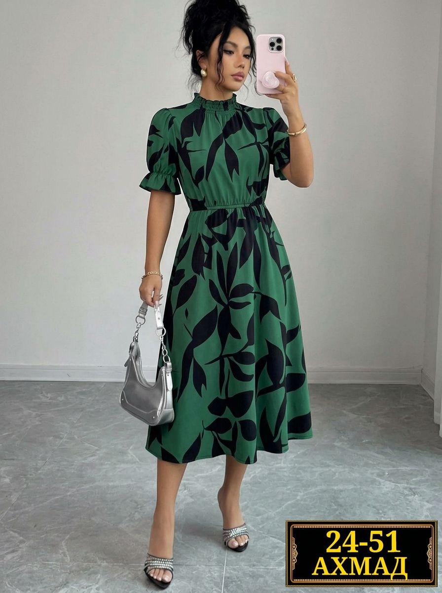 платье женское миди,женская платье,платье модное,платье с поясом,платье женское с принтом