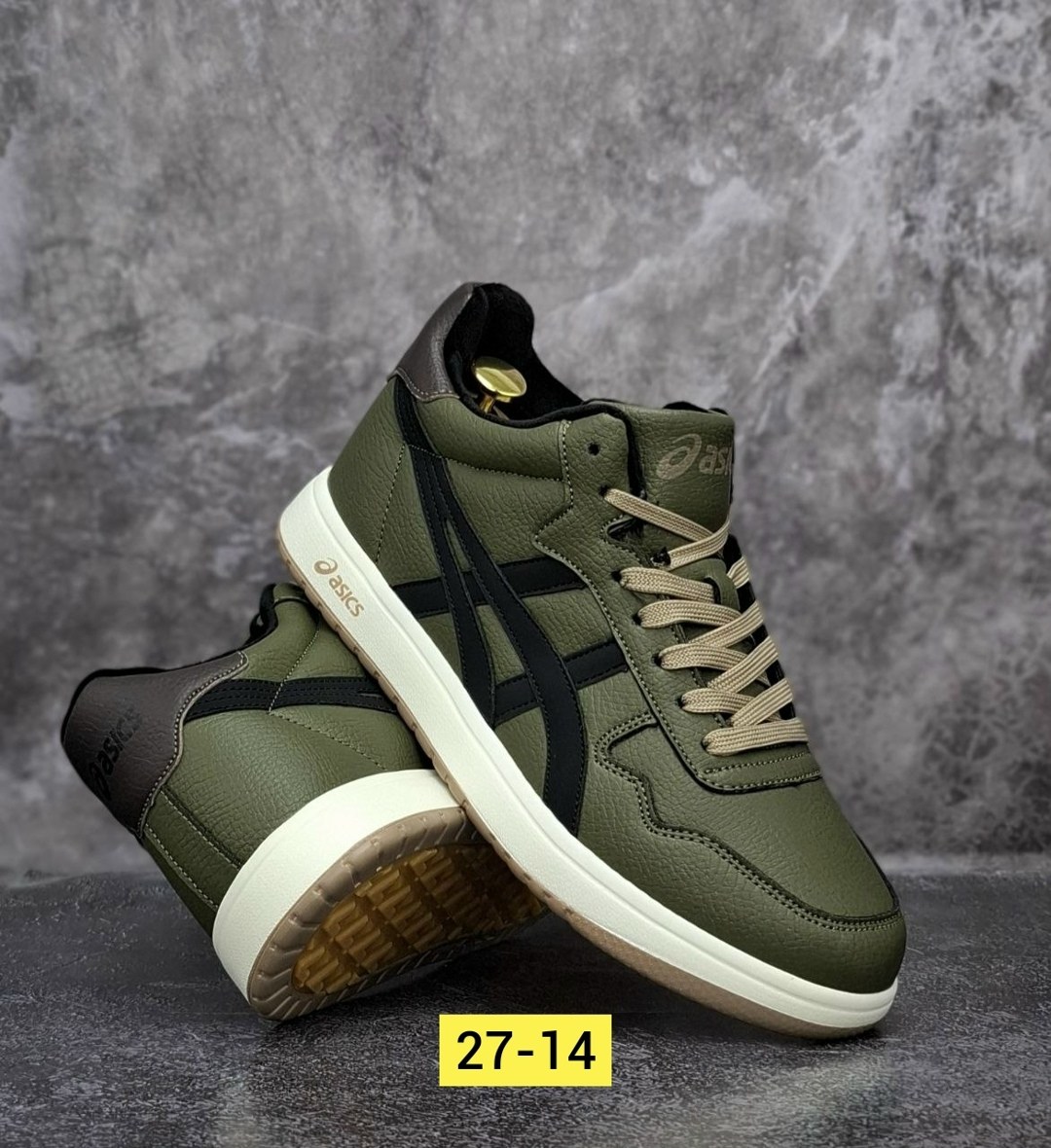 ,кроссовки мужские asics,кроссовки асикс хаки,кроссовки повседневные,кроссовки хаки