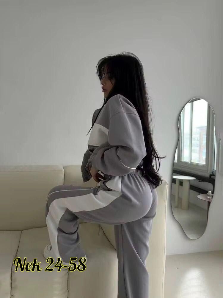 cпортивный костюм женский на флисе,спортивные костюмы женские,костюм спортивный,женский костюм с брюками 8286 черный,спортивный костюм стильный