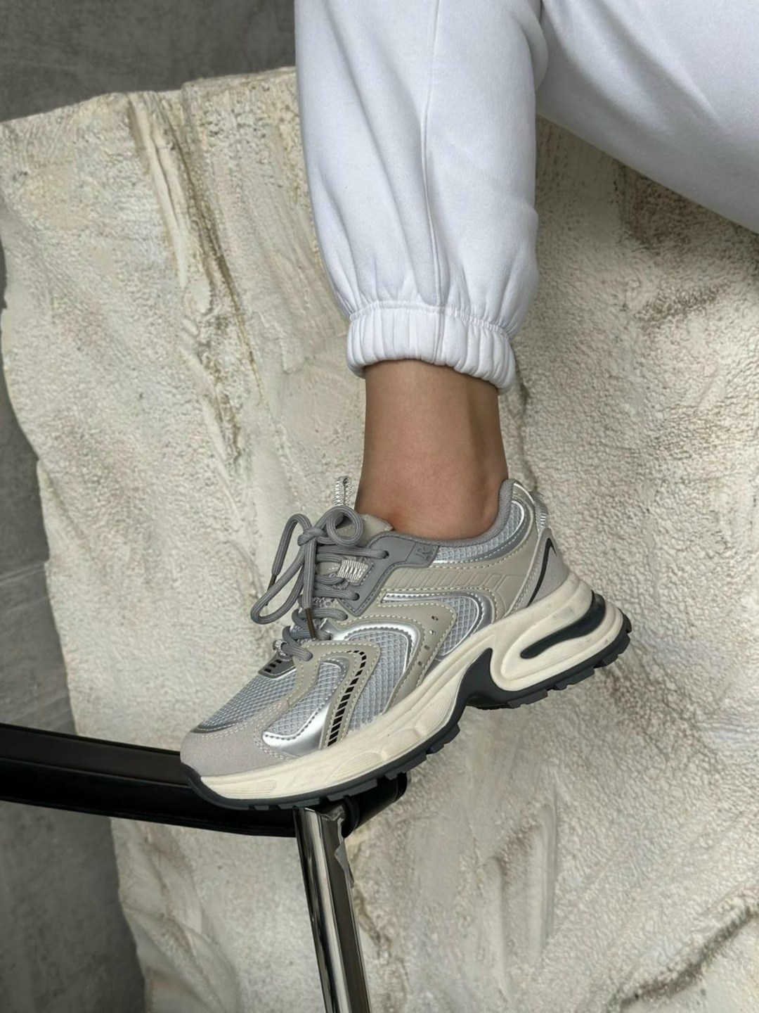 кроссовки женскиe,кроссовки wenpu chunky sneakers women's low-top серый,кроссовки,кроссовки ,кроссовки эко