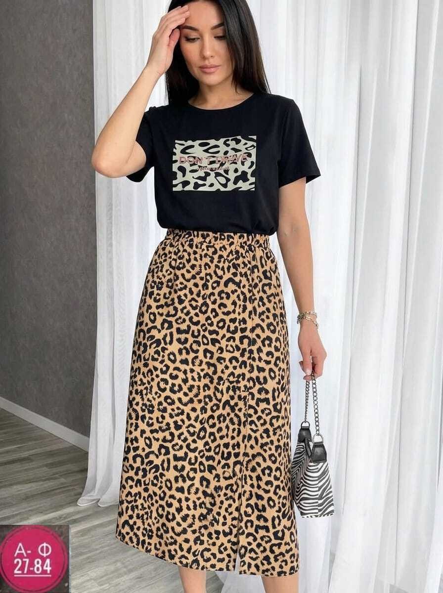 леопардовая юбка,юбка стильная,юбка леопард,юбка с принтом,юбки леопардовые летние