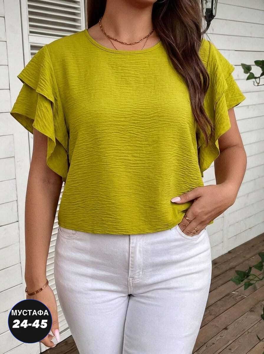 блузка женская,блуза,женская блуза,блузка с оборками,модная блузка