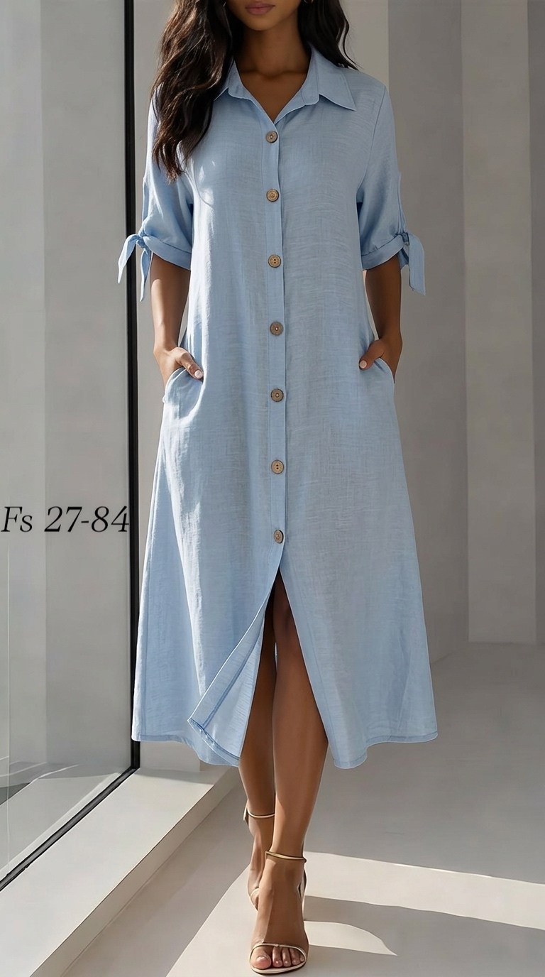 платье-рубашка,женское платье рубашка,летнее платье рубашка,платье женской,платье голубое