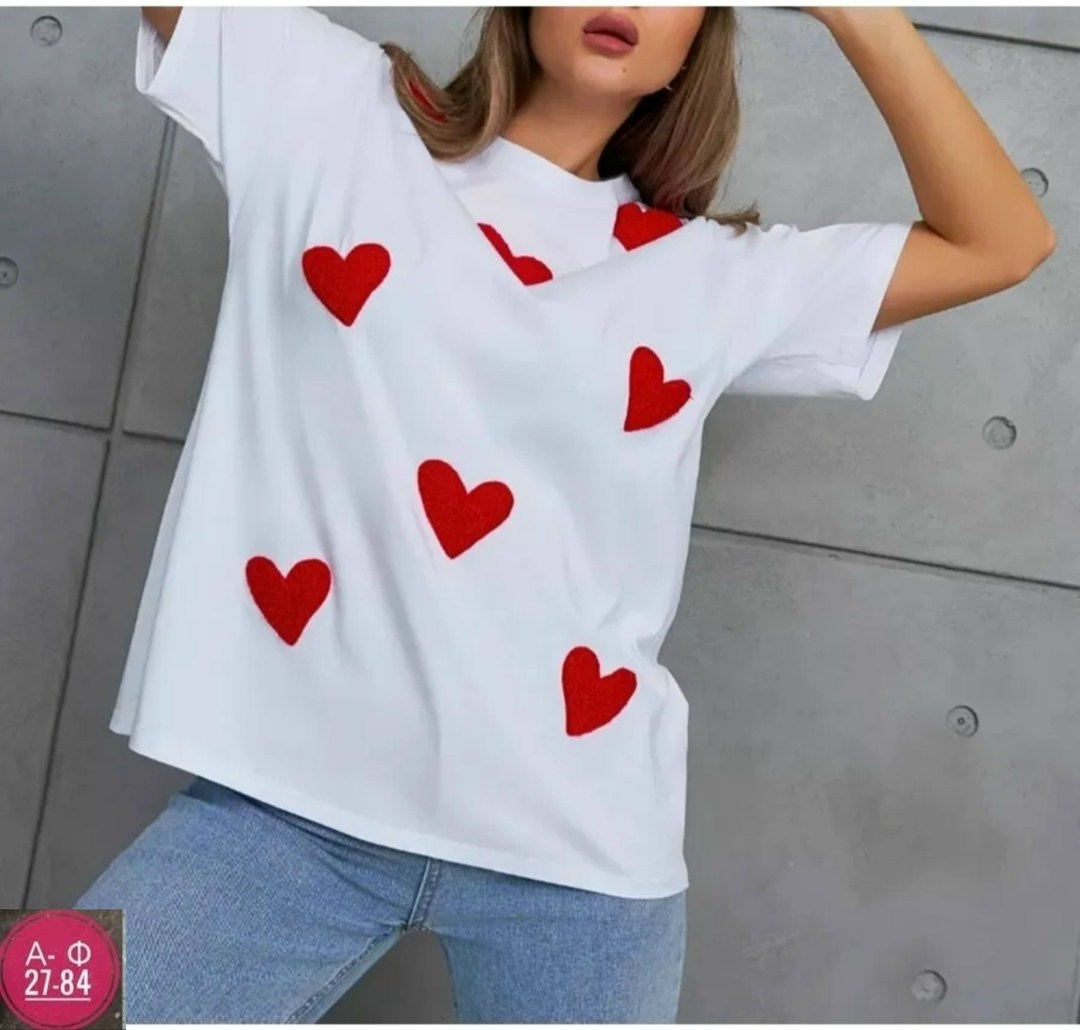женская футболка оверсайз,женская футболка,футболка оверсайз с,футболка оверсайз с сердцами,футболки оверсайз с принтами