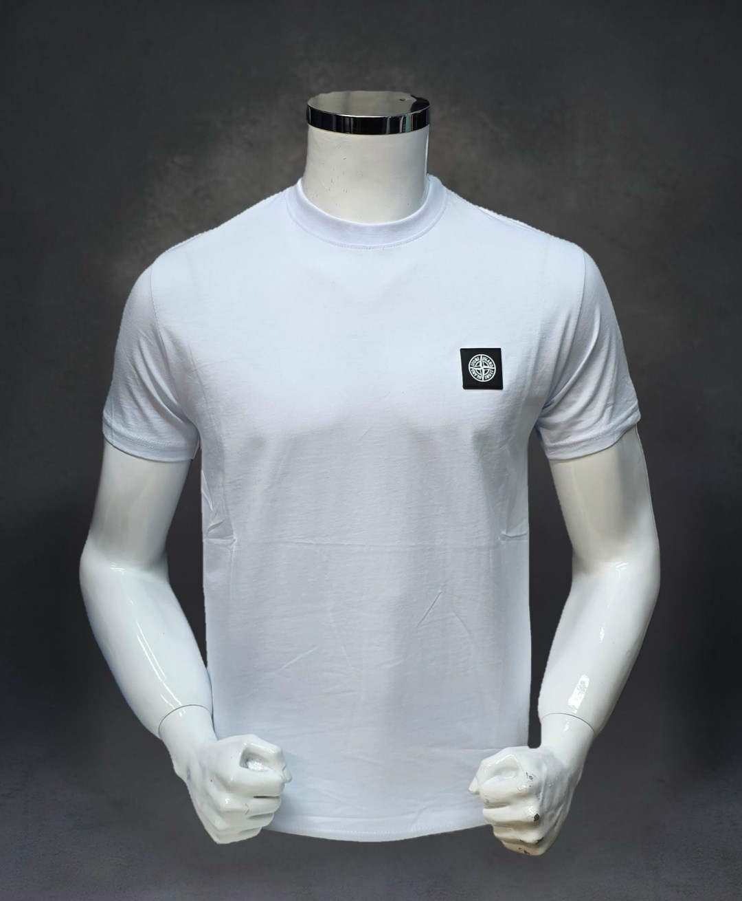 стон айленд футболка,футболка stone island белый,мужские футболки stone island,футболка с патчем stone island,стон айленд