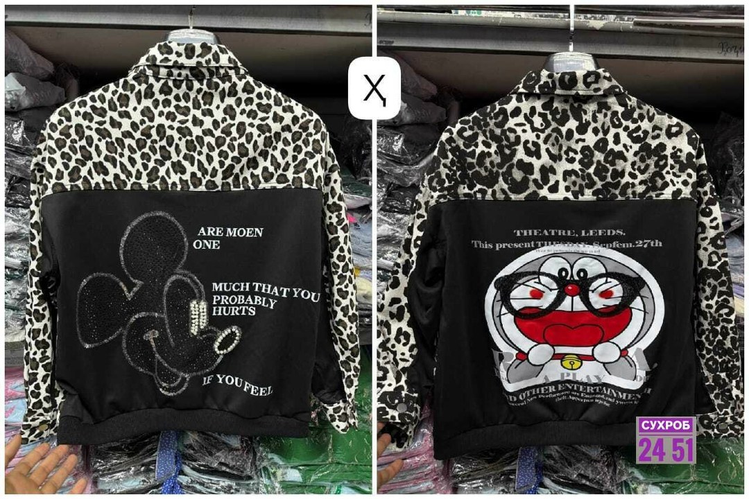 джинсовая куртка с принтом,джинсовая куртка,куртка с принтом,стильная куртка,джинсовая куртка с микки маусом