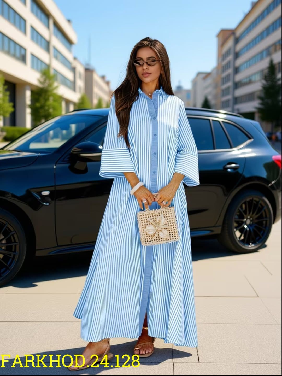 платье рубашка,модное платье,платья в полоску,длинное платье,длинное женское платье