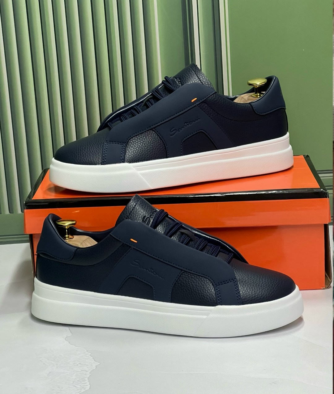 кроссовки santoni,кеды santoni мужские,,кожаные кеды santoni,кеды santoni