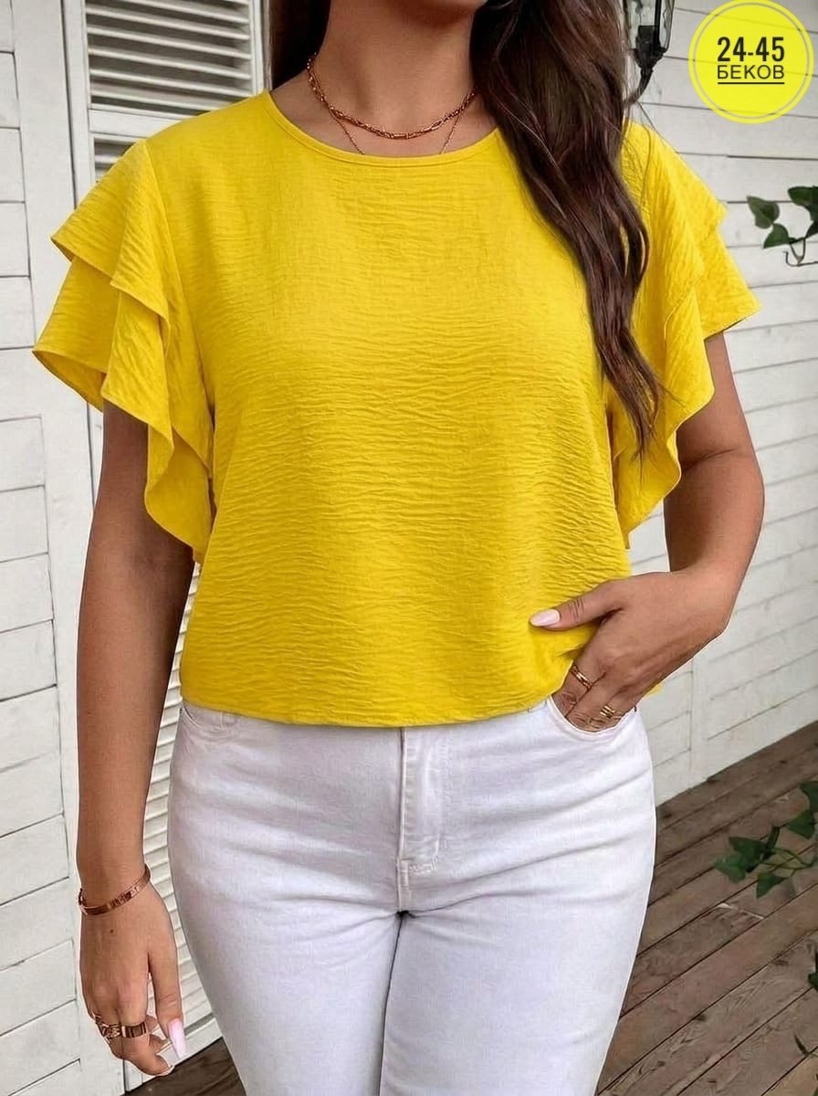 блузка с оборками,летняя блузка,блузка женская,блузка с рукавами,блузы женские