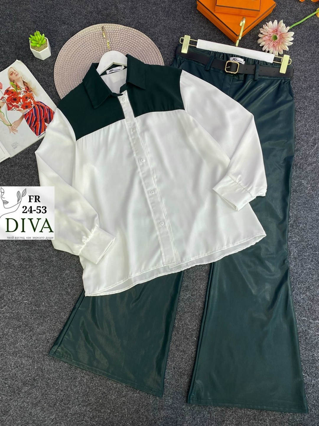 образ с брюками палаццо,женские брюки кожаные,брюки кожаные палаццо штаны широкие floy 251339977,брюки кожаные палаццо,брюки палаццо женские кожаные