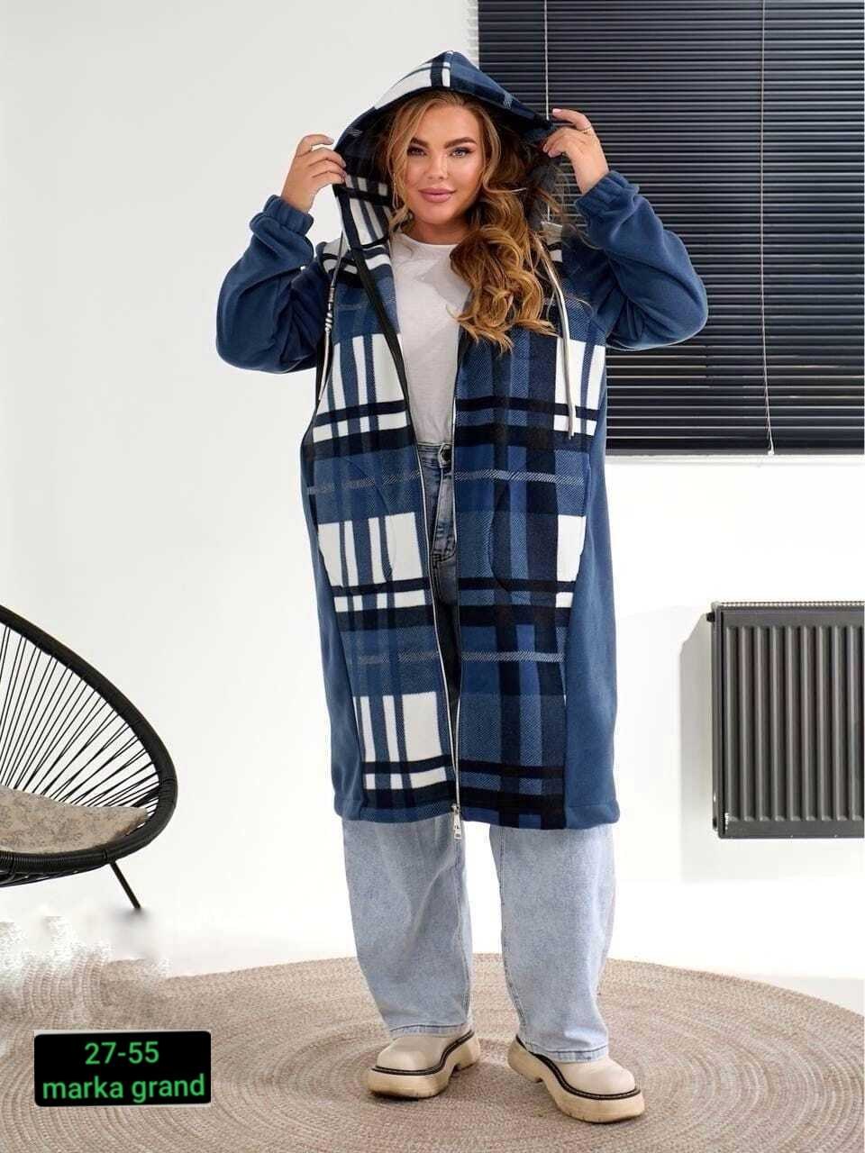 кардиган в клетку,пальто в клетку,женский кардиган больших размеров,кардиганы для полных,кардиган