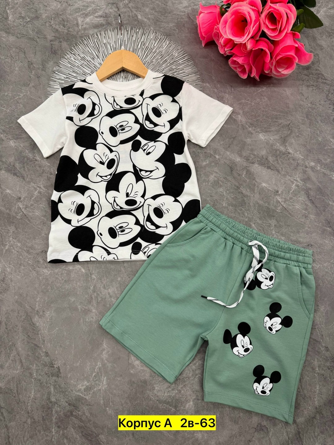 летний костюм для мальчика,костюм двойка микки,костюм микки,костюм детский,костюм двойка для мальчика
