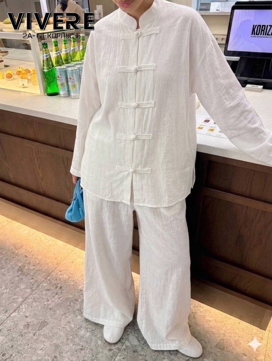 костюм женский брючный,традиционные китайские костюмы,костюм китайский,двойка костюм с брюками,летний брючный костюм двойка saboor