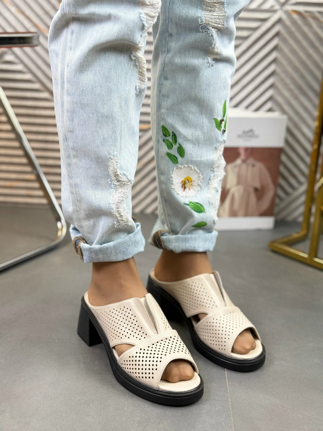 сабо закрытые,,женские сабо, женская,сабо