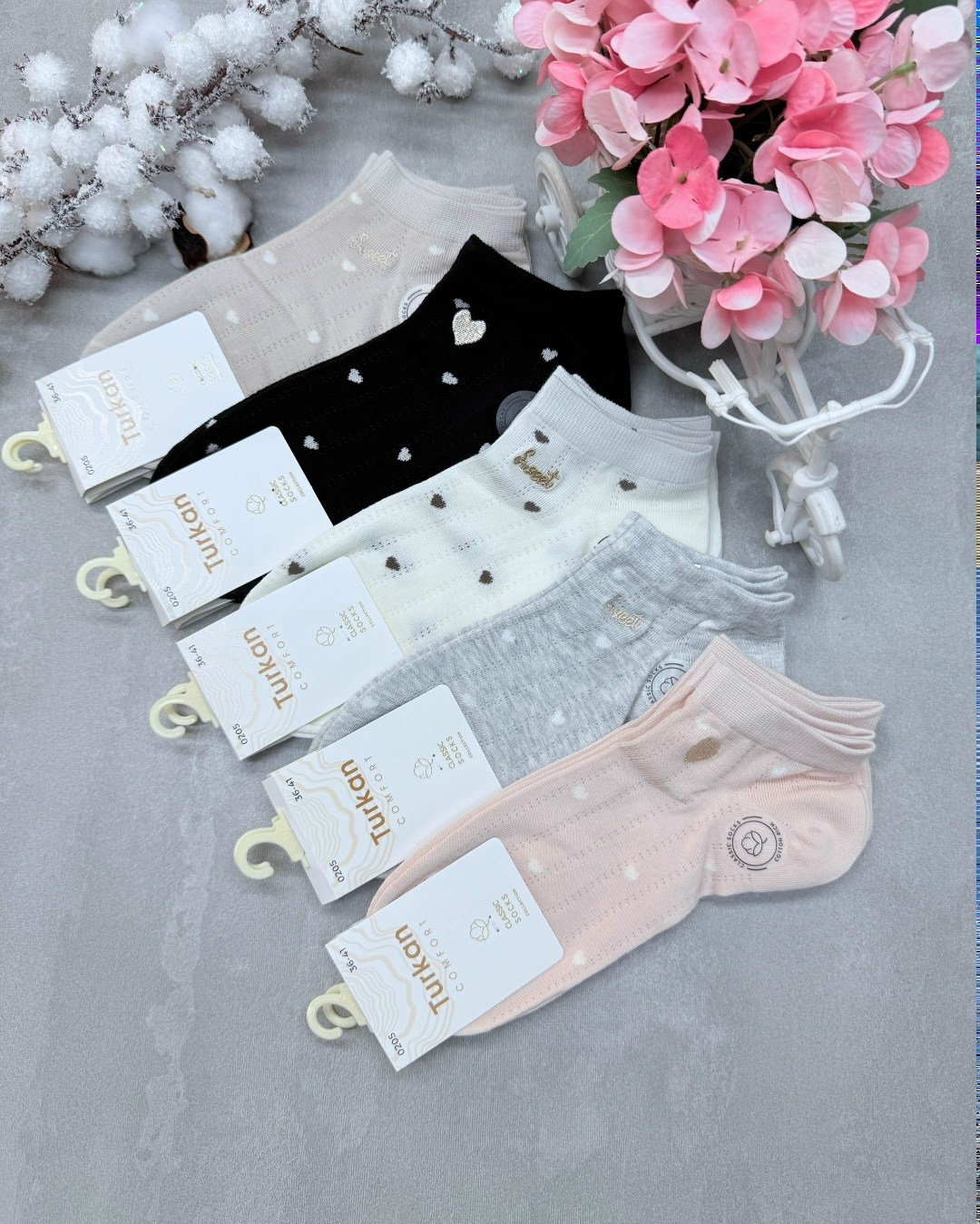 носки женские 10 пар,носки женские,носки женские комплект,носки хлопковые женские,носки