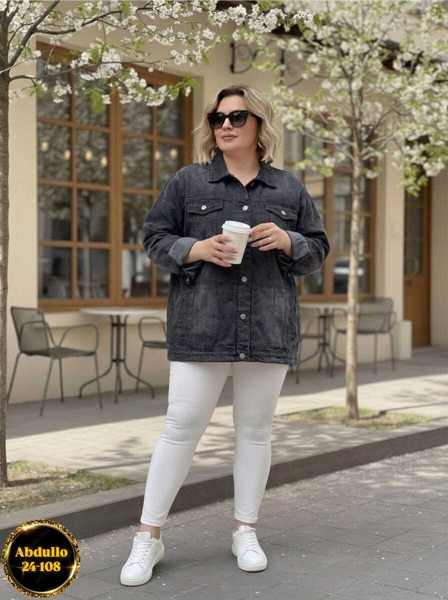 джинсовая куртка,куртка джинсовая женская,серая джинсовая куртка,женская джинсовая куртка большого размера,женская куртка