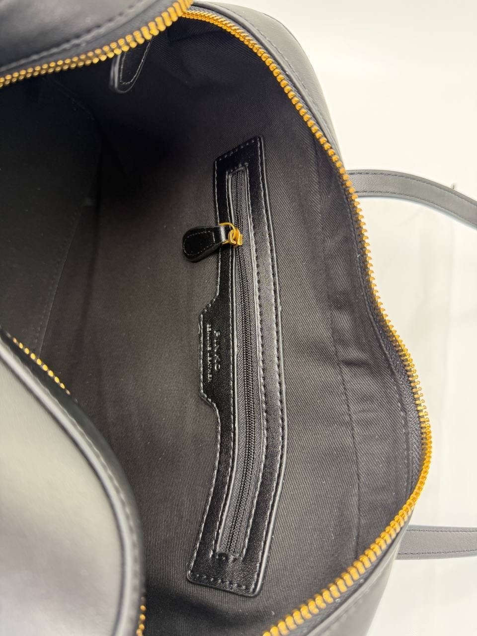 сумка pinko,сумка pinko женская,сумка pinko черный,женская черная сумка escape baguette pinko,сумка escape baguette pinko 105334/a0q0 чёрный