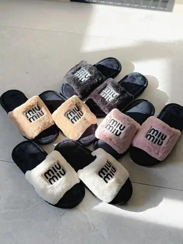 тапочки домашние женские,тапки женские,тапочки модные,тапочки miu miu,тапочки домашние открытые для дома miu miu