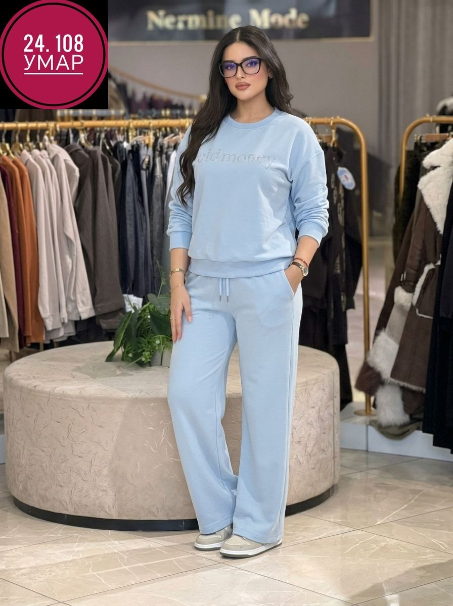 костюм женский с брюками палаццо,трикотажные костюмы,спортивные костюмы женские,костюм с брюками,женский костюм двойка