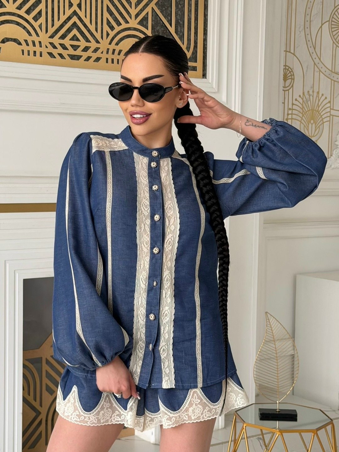 джинсовая блузка,модная блузка,рубашка стильная,рубашка женская