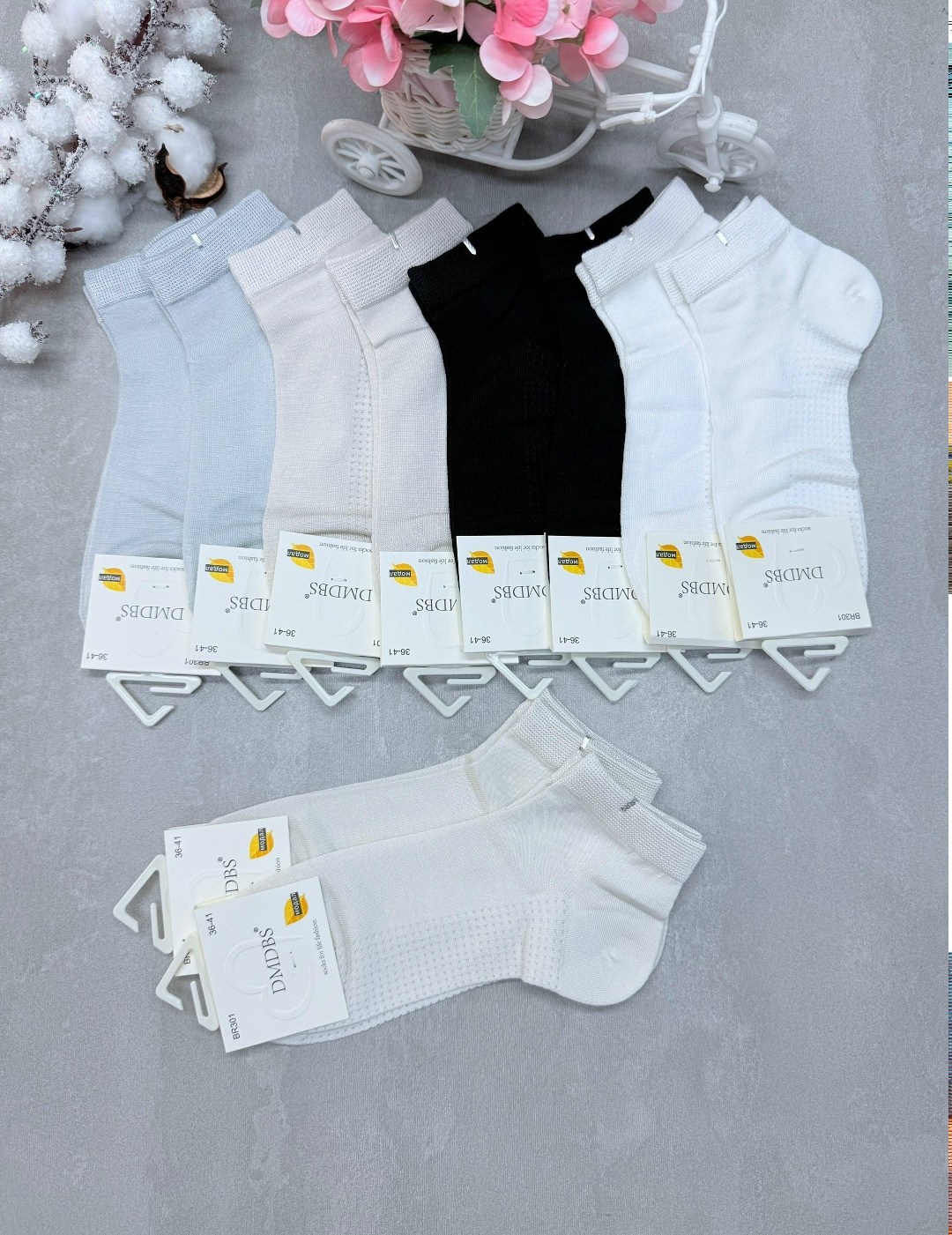 носки женские 10 пар,женские носки,носки комплект,носки классика,носки женские белые