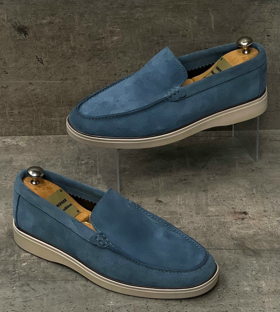 лоферы loro piana summer walk замшевые,мужские лоферы loro piana,,loro piana лоферы синие,мокасины лоро пиано мужские