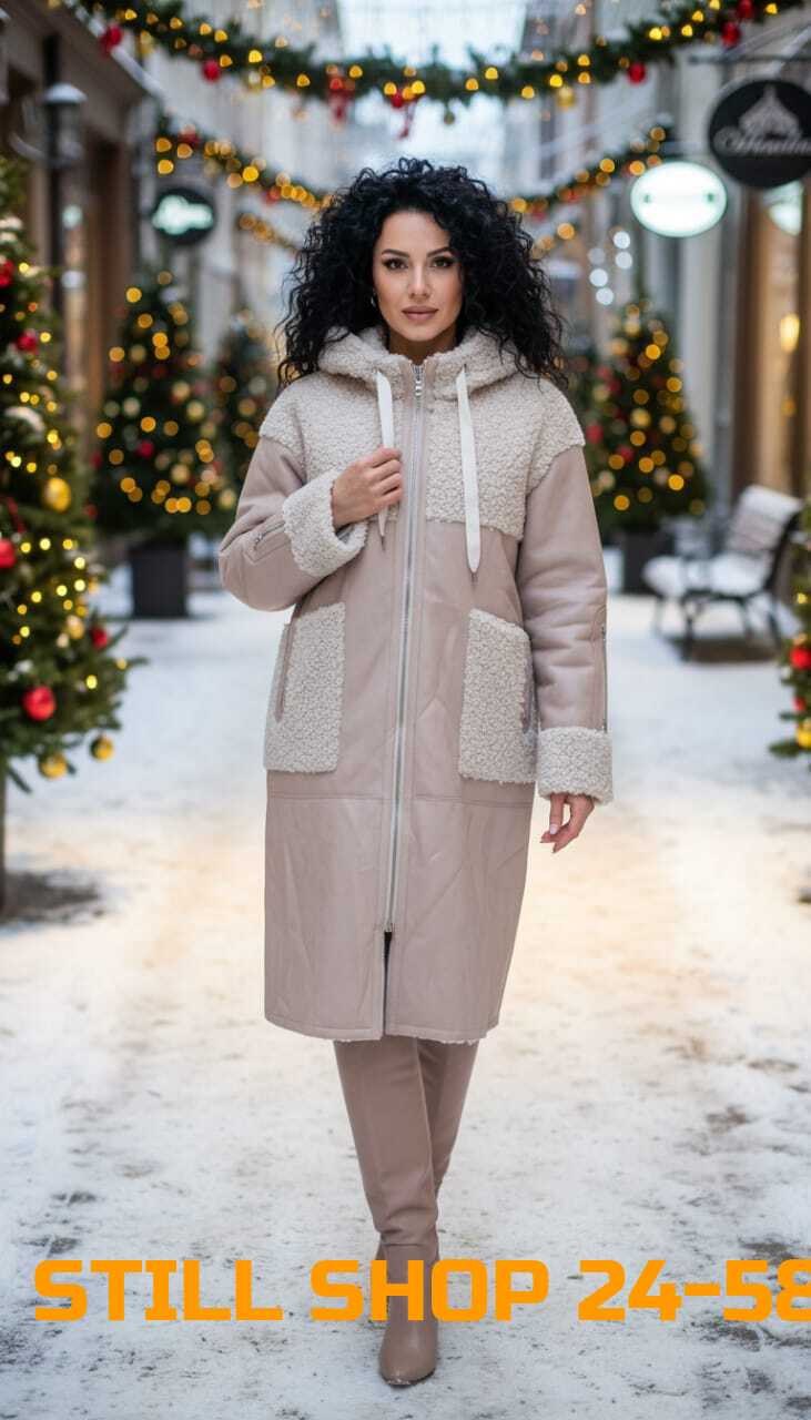 дубленка женская,зимняя дубленка,женская верхняя одежда,искусственная дубленка,двухсторонняя дубленка