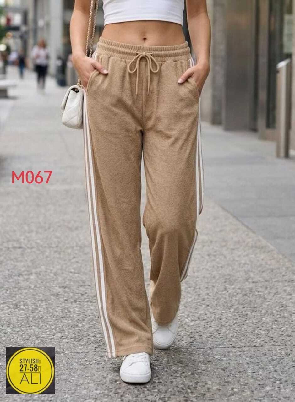 спортивные брюки женские,спортивные брюки,брюки спортивные с лампасами,модные брюки,брюки вельветовые палаццо с лампасами hoanglam_shop