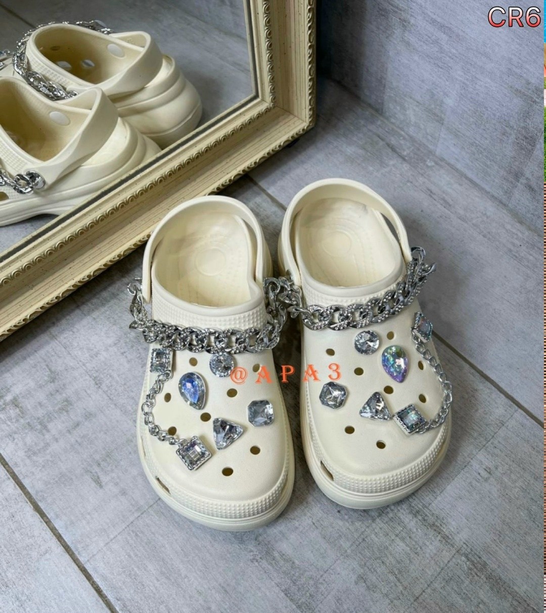 женские кроксы,кроксы с жемчужинами,шлепанцы женские,женские сабо crocs,сабо женские