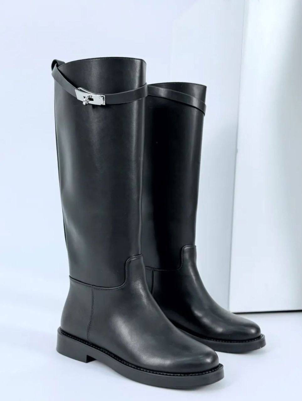 ,сапоги,сапоги демисезонные,сапоги hermes,сапоги трубы эрмес