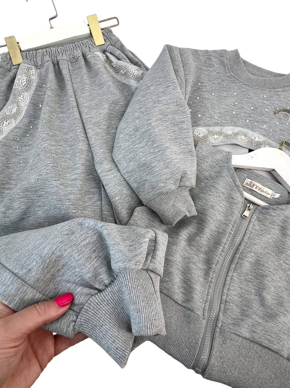 спортивный костюм для девочек,серый спортивный костюм для девочек-подростков,повседневный костюм,костюм подростковый,костюм для девочек