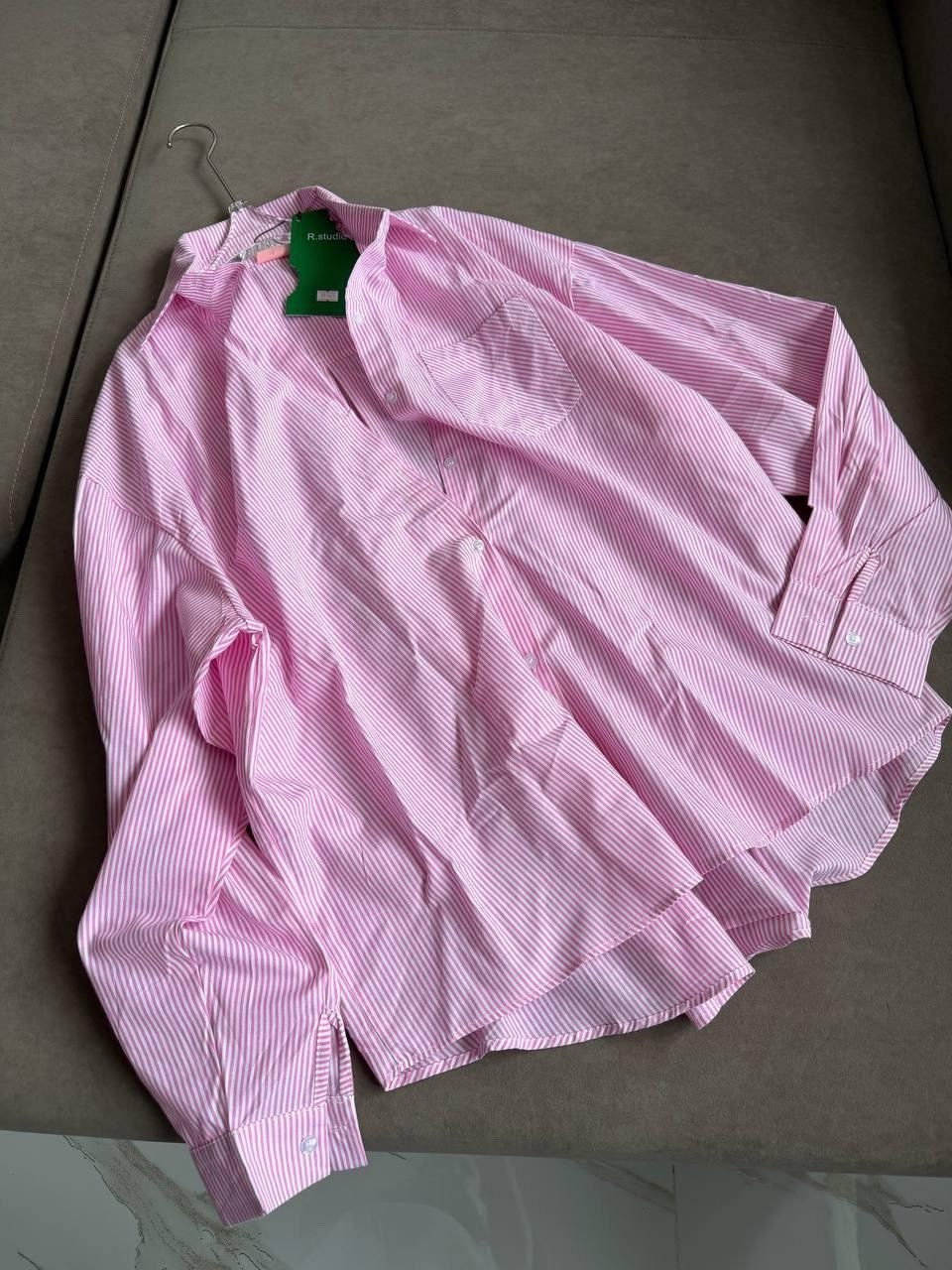 женская рубашка,zara рубашка в полоску оверсайз розовый,рубашка в розовую полоску женская,рубашка розовая,рубашка оверсайз в полоску розовая